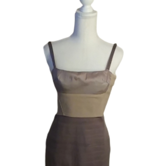 BCBG Maxazria bronze dress - Picture 7 of 7